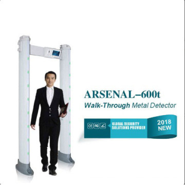 Walk Through Metal Detector Security Scanners Human Body Pinpoint Detection